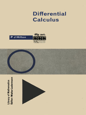 cover image of Differential Calculus